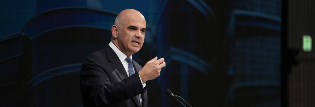 Alain Berset Conseil d'Europe banner