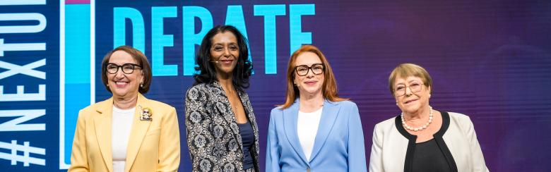 Candidates' Debate banner