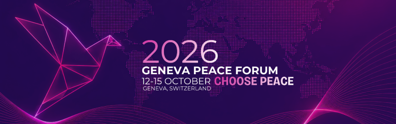 Geneva Peace Forum 2026 banner