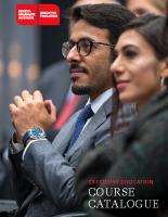 Executive Education Catalogue